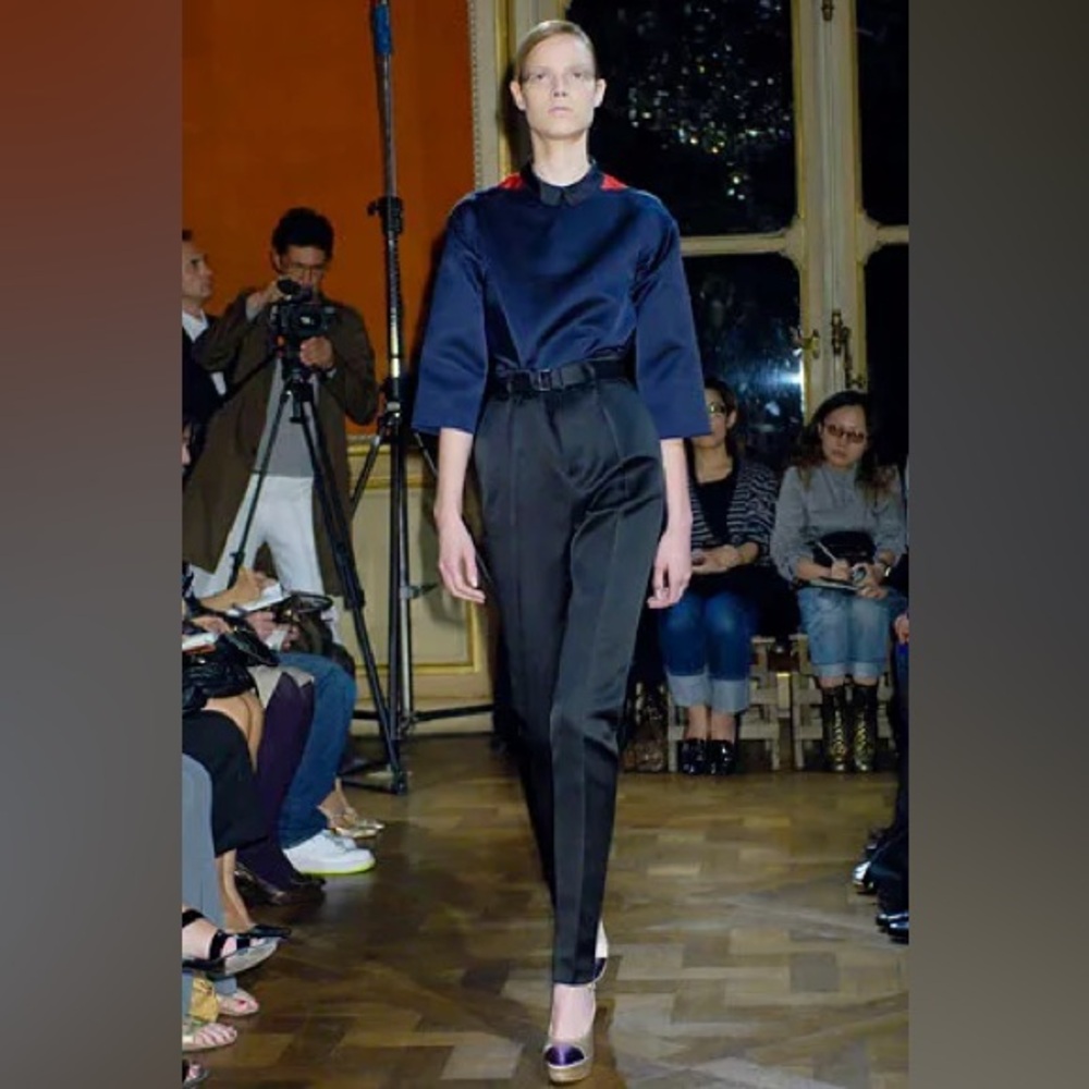 MIU MIU Silk/Cotton Pants